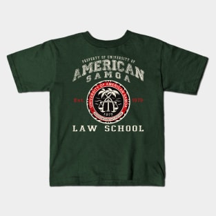 Property of University of American Samoa Law School Kids T-Shirt